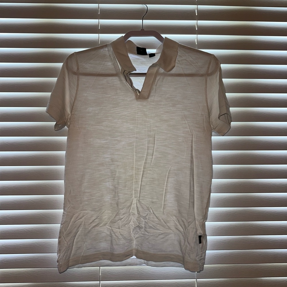 Mens white boss t shirt